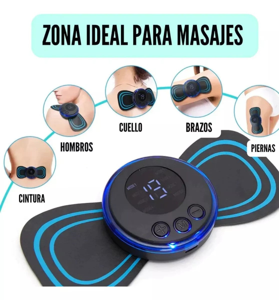 Mini Parche Masajeador Corporal Electric