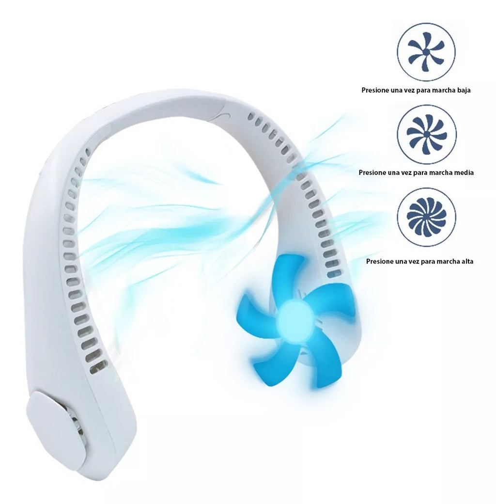 Ventilador Portátil De Cuello Recargable