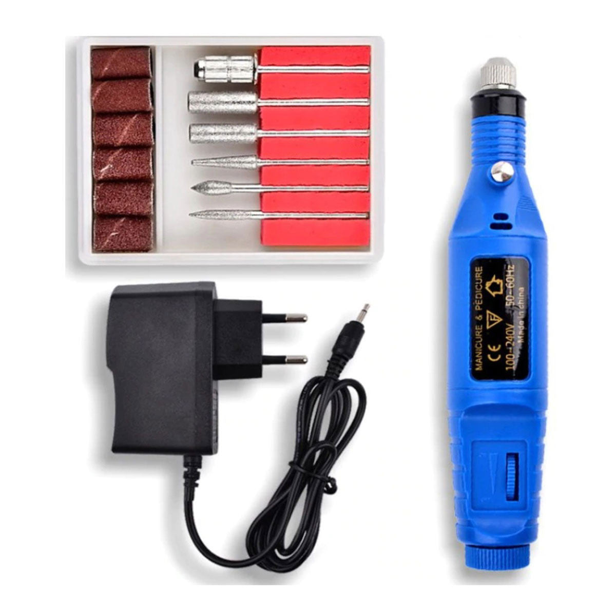 Pulidor Uñas Portatil mas Brocas
