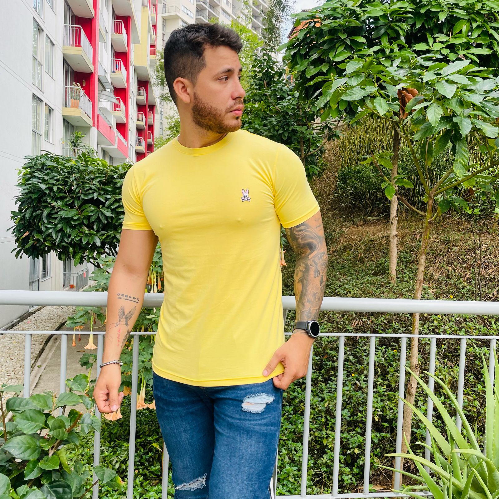 CAMISETAS PSYCHO BUNNY TELA FRIA