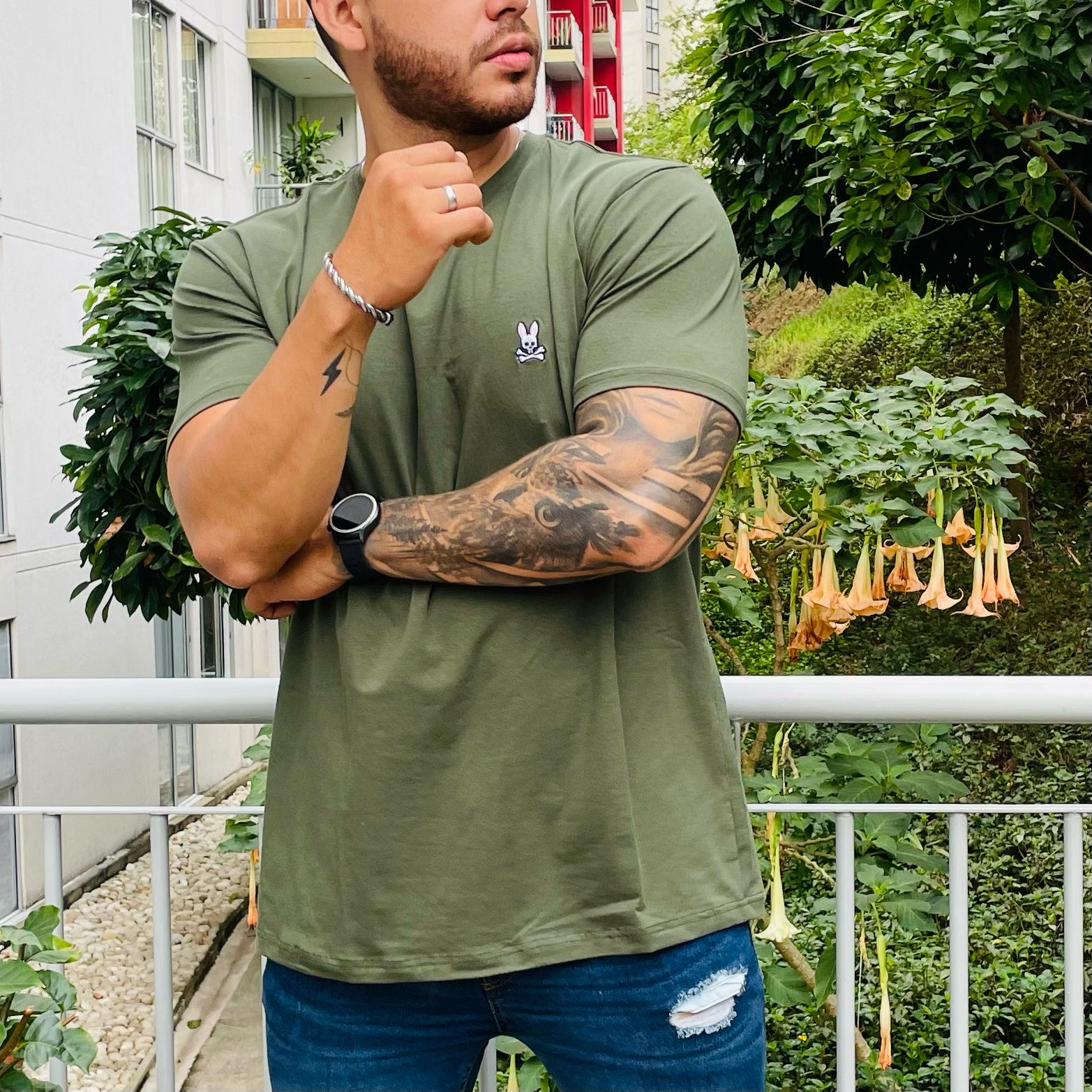 CAMISETAS PSYCHO BUNNY TELA FRIA