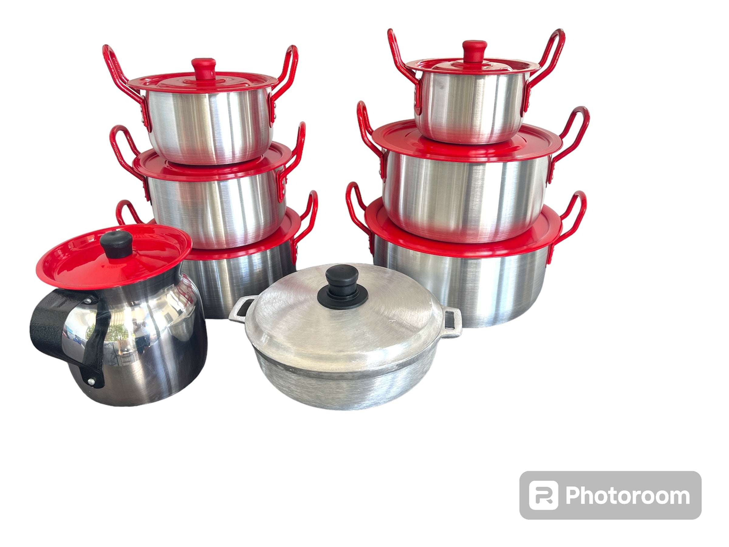 COMBO OLLA X6+CALDERO 4+JARRA 2 LITROS