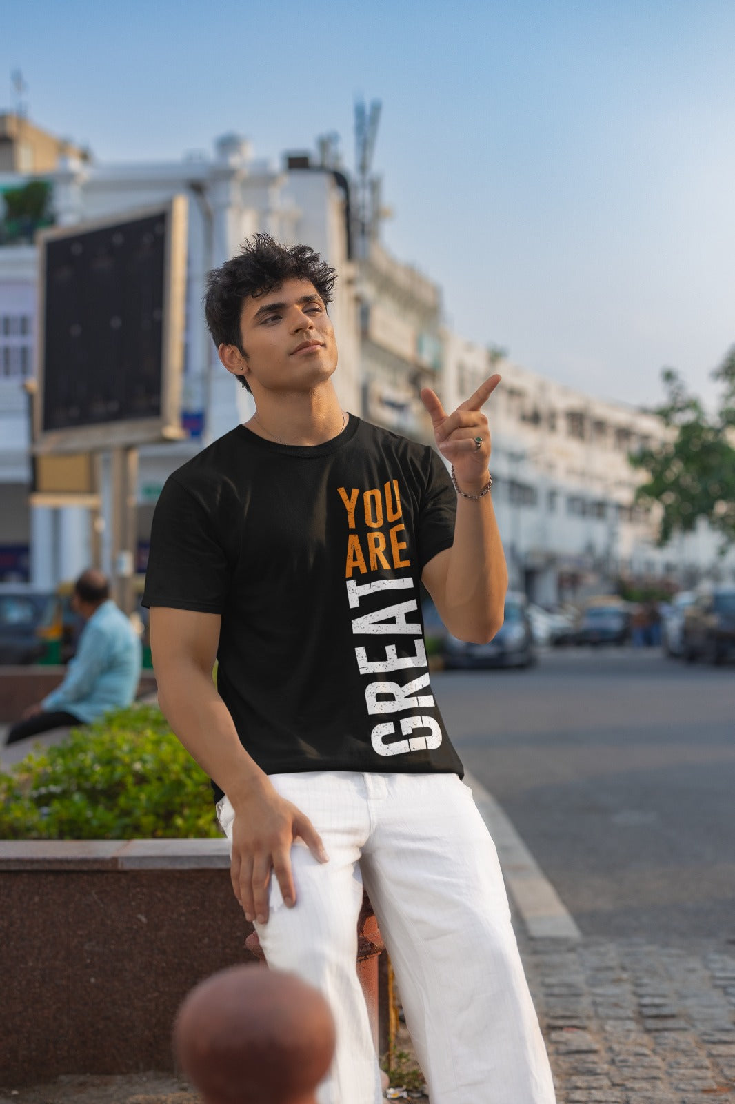 CAMISETA REGULAR FIT GREAT