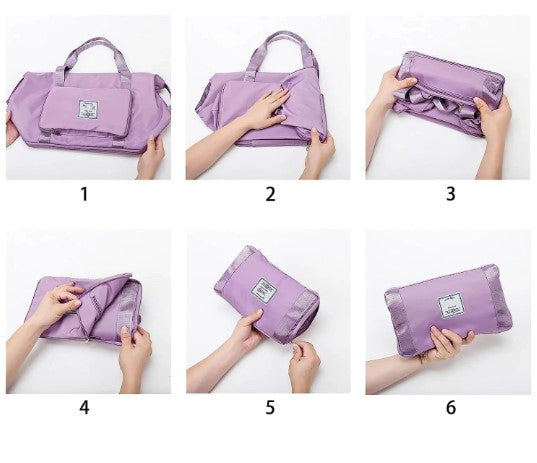 Bolso Plegable Morado