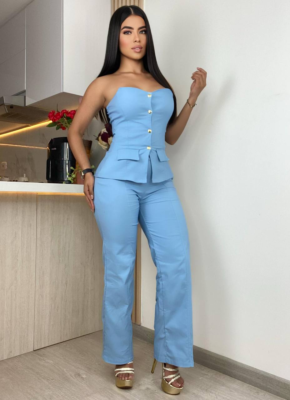 Conjunto Pantalón y blusa