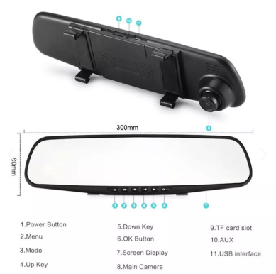 Espejo Retrovisor Para Carro