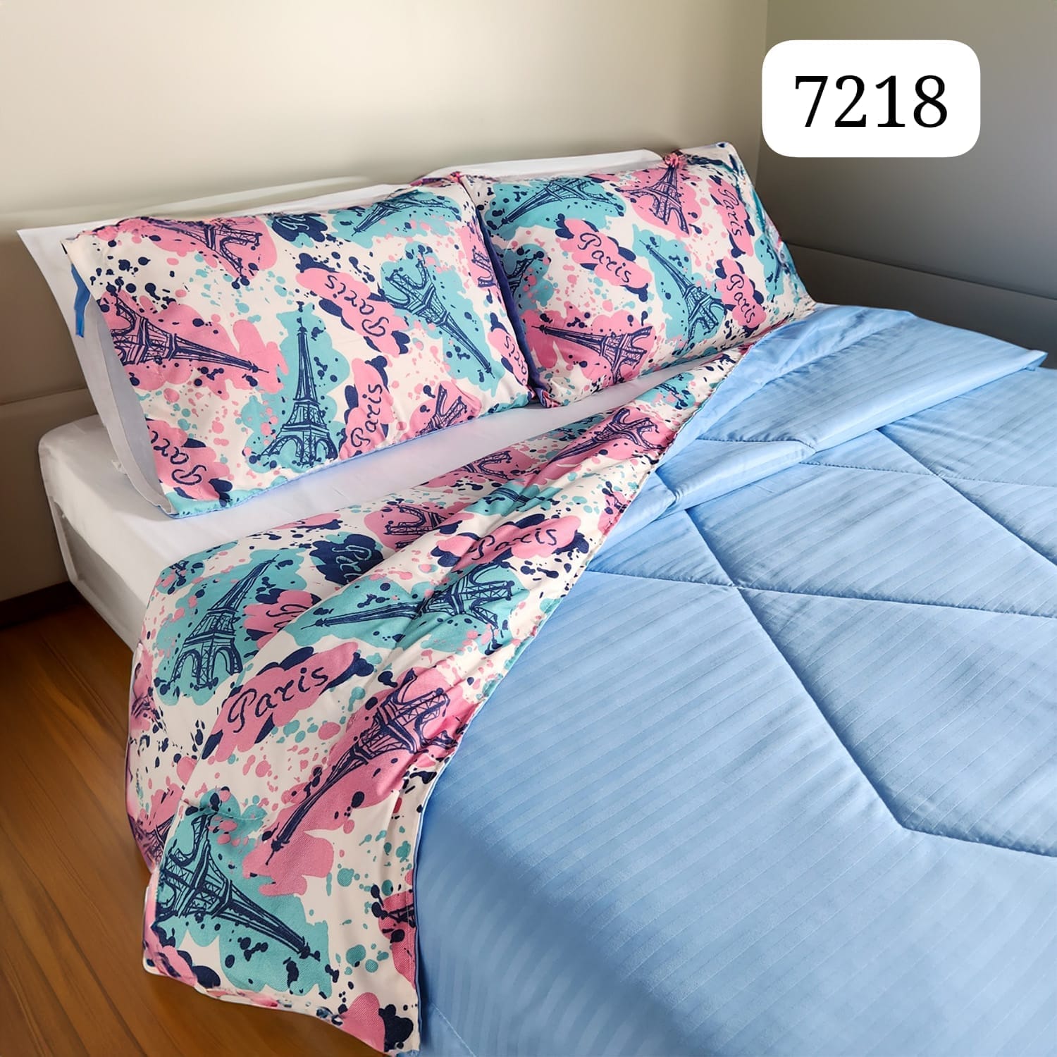 Edredón cubrelecho doble faz cama doble