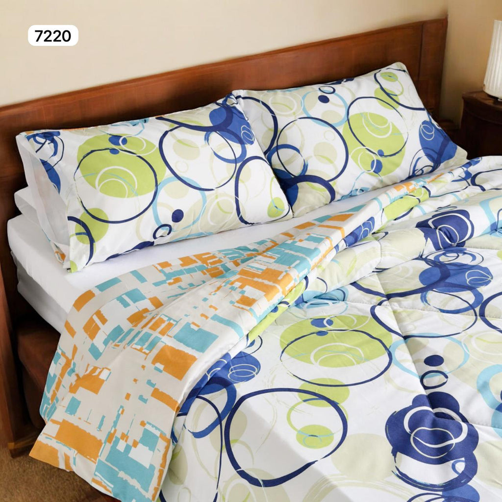 Edredón cubrelecho doble faz cama doble