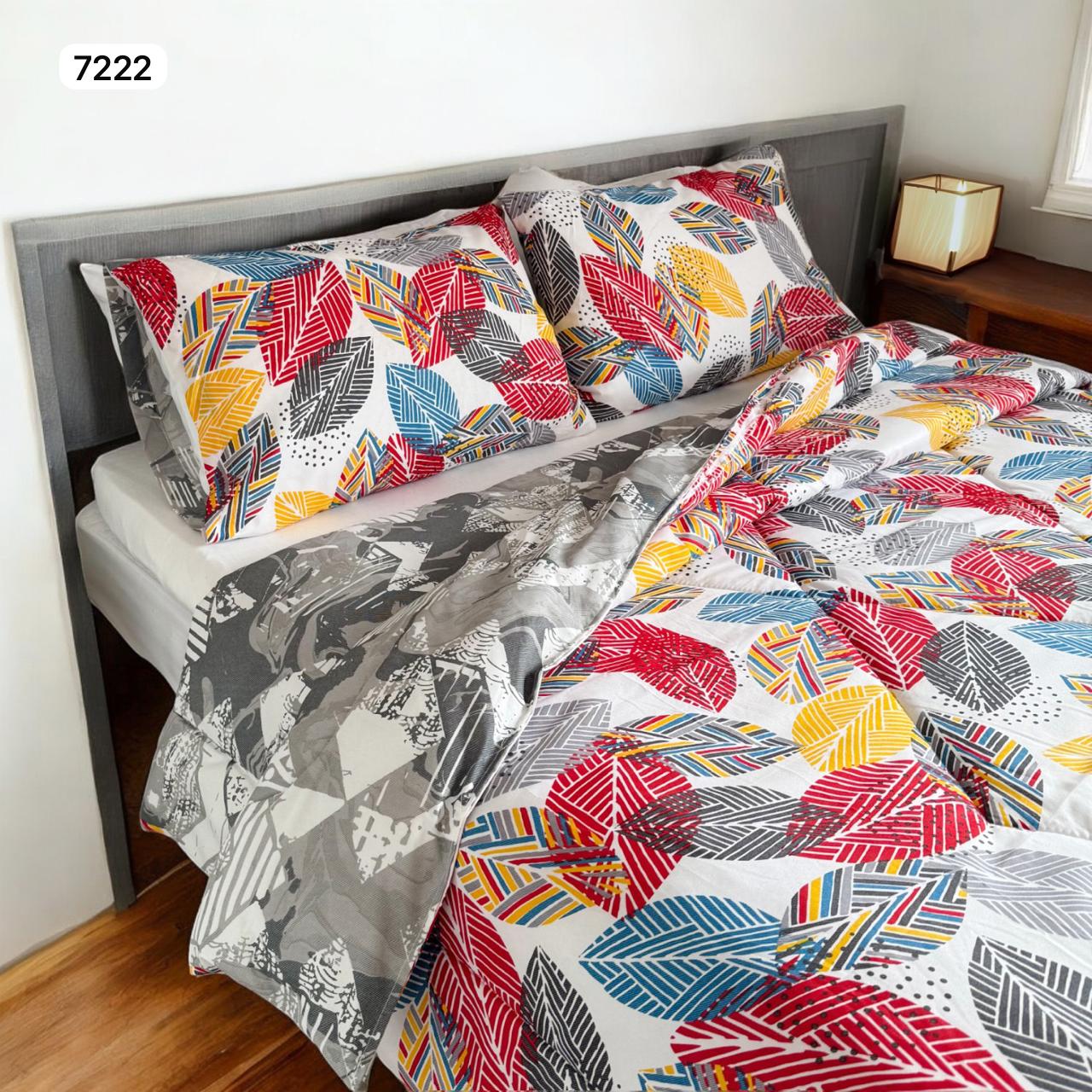 Edredón cubrelecho doble faz cama doble