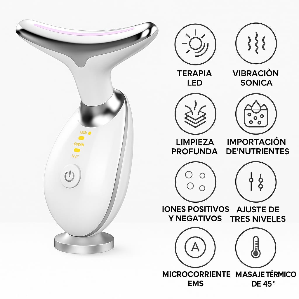 Masajeador Antiarrugas Y Rodillo