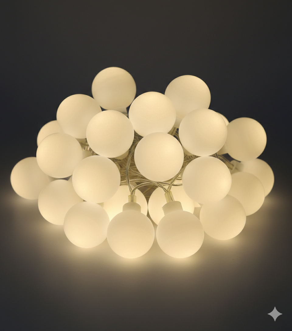 Tira Luces LED Navidad Decorativas 6M 40