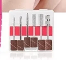 KIT PULIDOR DE UÑAS ELECTRICO RECARGABLE